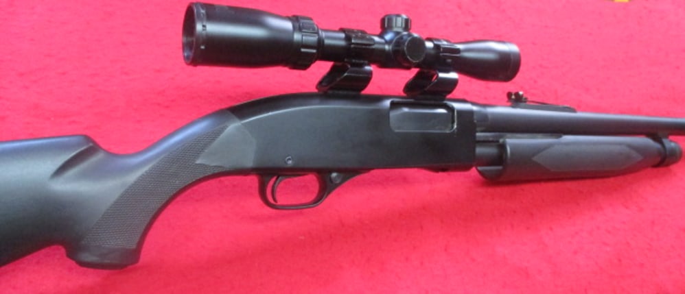 Winchester Model 1300, 12 Ga., Synthetic/Matt, Rifled Bore, Scoped-img-0