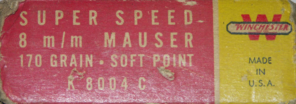 Winchester Super-Speed® 8mm Mauser 170gr SP & Warning Insert 20rds #K8004C-img-0