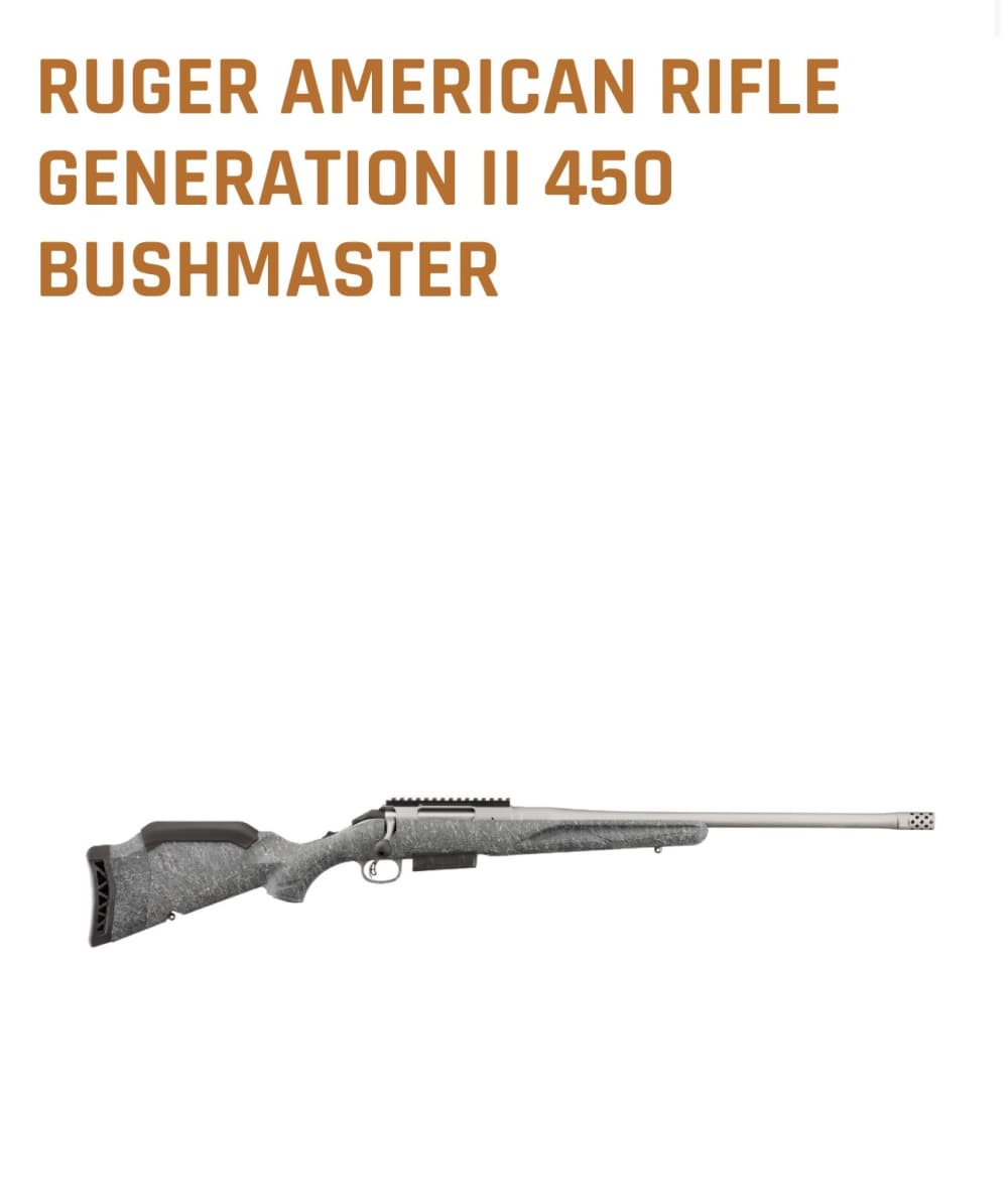 Ruger American Rifle Generation II 450 Bushmaster-img-0