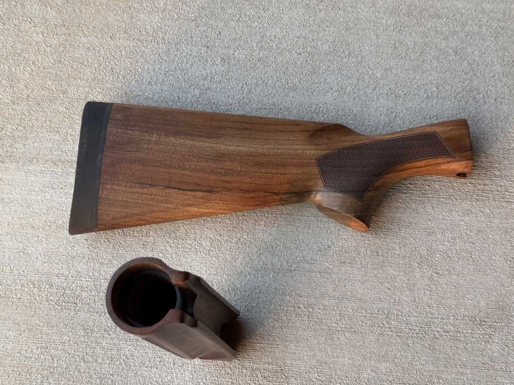 Panzer Benelli M2 walnut stock set (fits M1 m1s90 with modification)-img-3