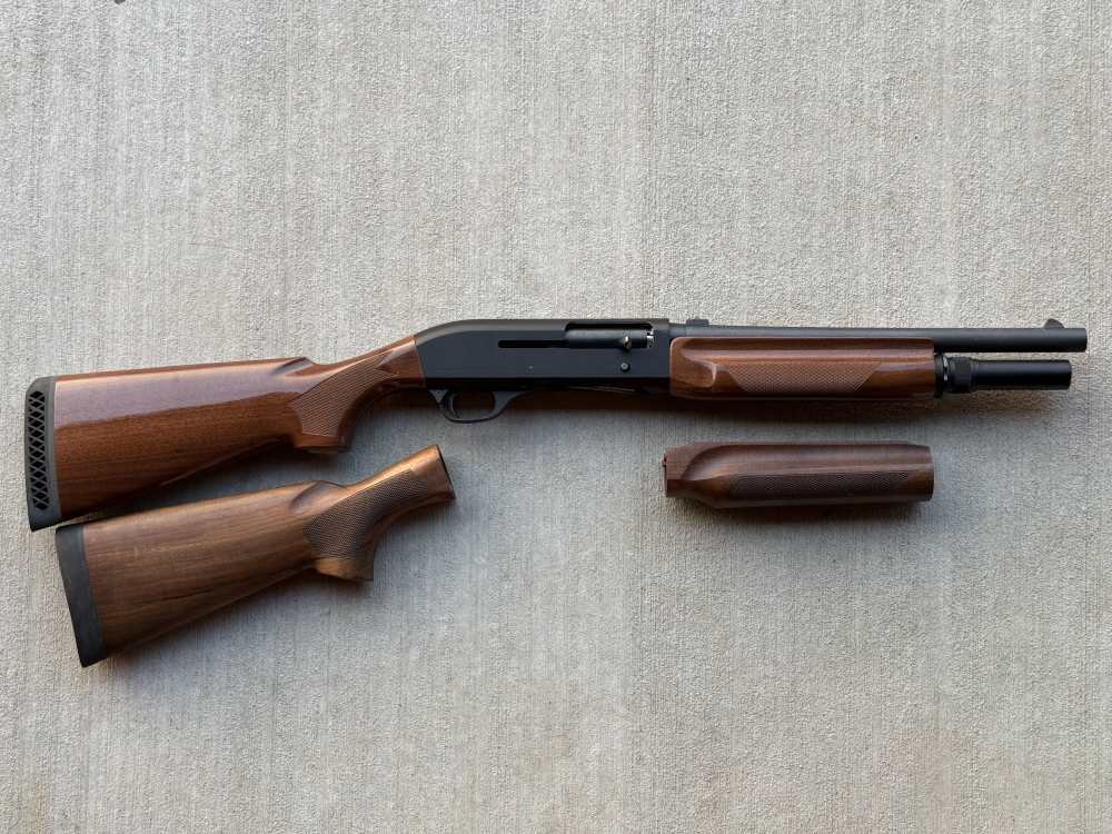 Panzer Benelli M2 walnut stock set (fits M1 m1s90 with modification)-img-0