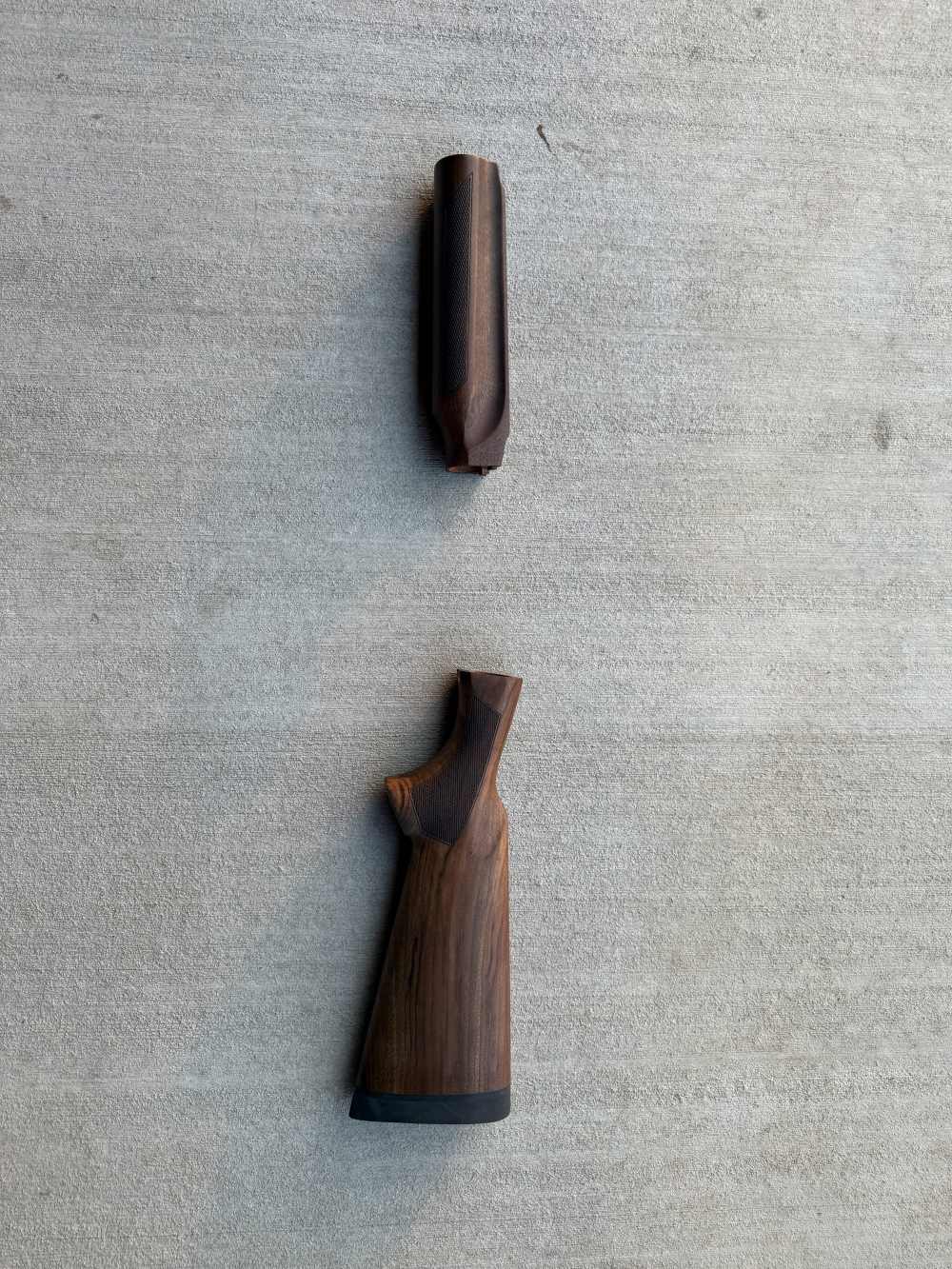 Panzer Benelli M2 walnut stock set (fits M1 m1s90 with modification)-img-6