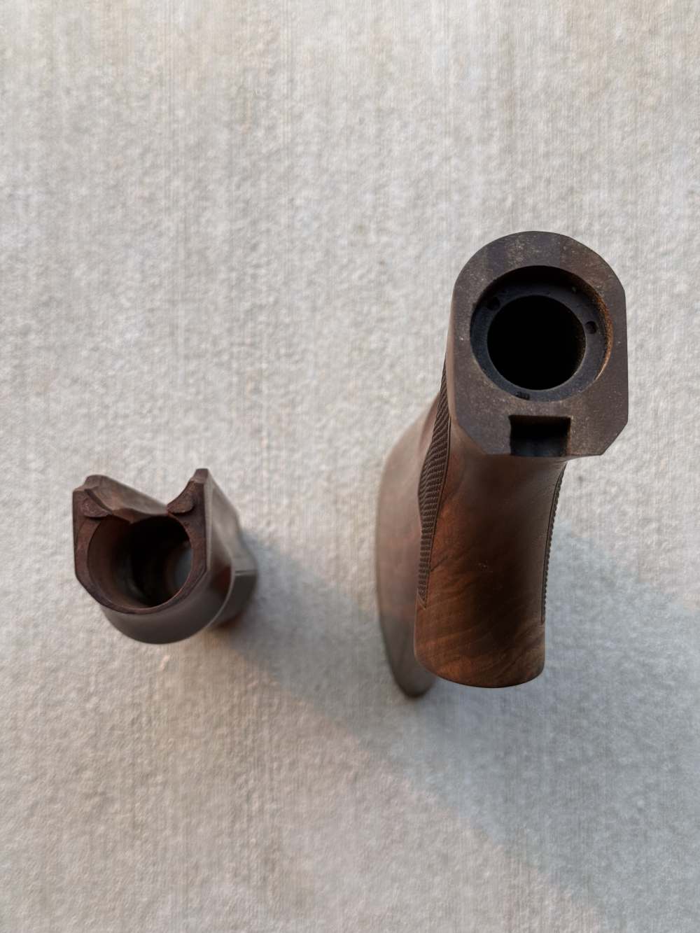 Panzer Benelli M2 walnut stock set (fits M1 m1s90 with modification)-img-5