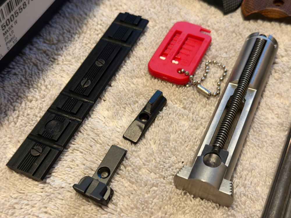 Volquartsen Comp Upgraded Ruger Mark IV Target Stainless 40103 .22 Cerakote-img-4