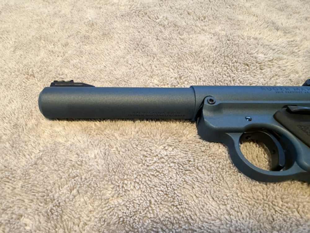 Volquartsen Comp Upgraded Ruger Mark IV Target Stainless 40103 .22 Cerakote-img-17