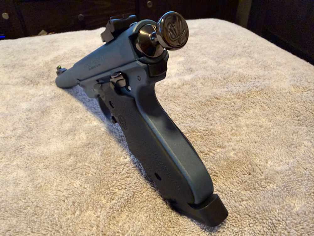 Volquartsen Comp Upgraded Ruger Mark IV Target Stainless 40103 .22 Cerakote-img-14