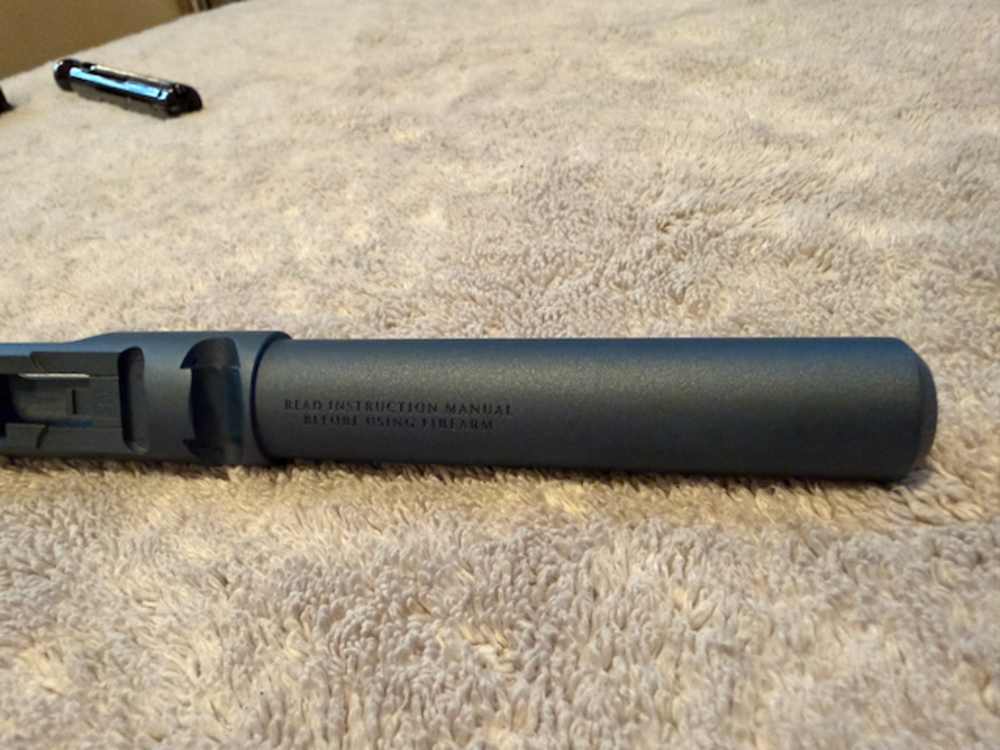 Volquartsen Comp Upgraded Ruger Mark IV Target Stainless 40103 .22 Cerakote-img-23