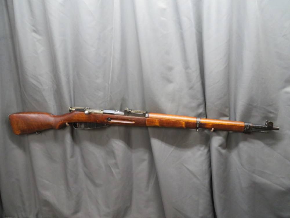 FINNISH MODEL 1939 MOSIN NAGANT RIFLE-LATE 1967 DATE-ANTIQUE RECEIVER-img-1