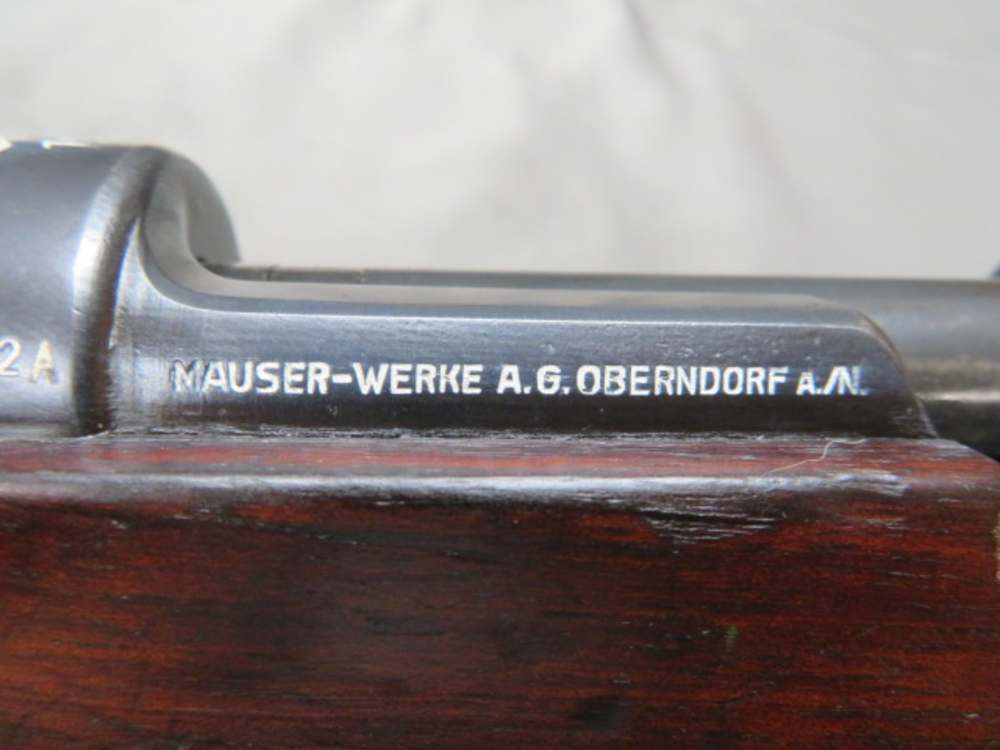 WWII PORTUGUESE MODEL 1937 M/937 MAUSER RIFLE-NICE CREST & STOCK-MATCHING-img-8