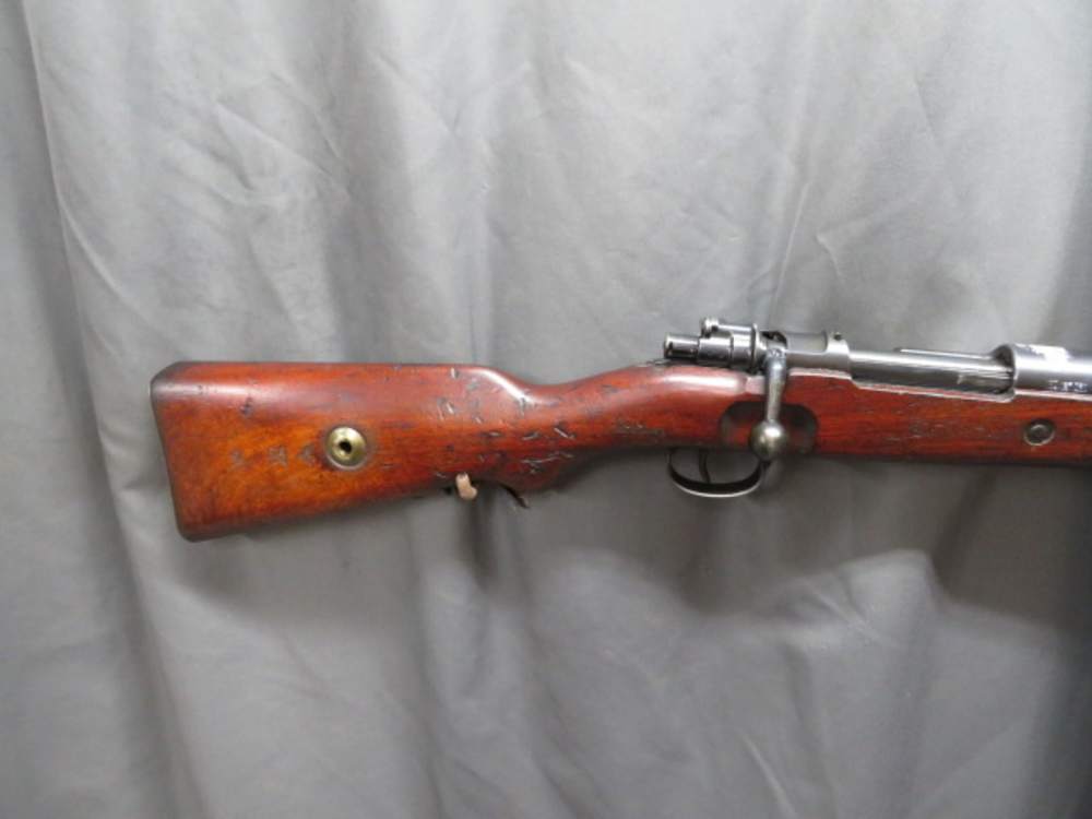 WWII PORTUGUESE MODEL 1937 M/937 MAUSER RIFLE-NICE CREST & STOCK-MATCHING-img-2