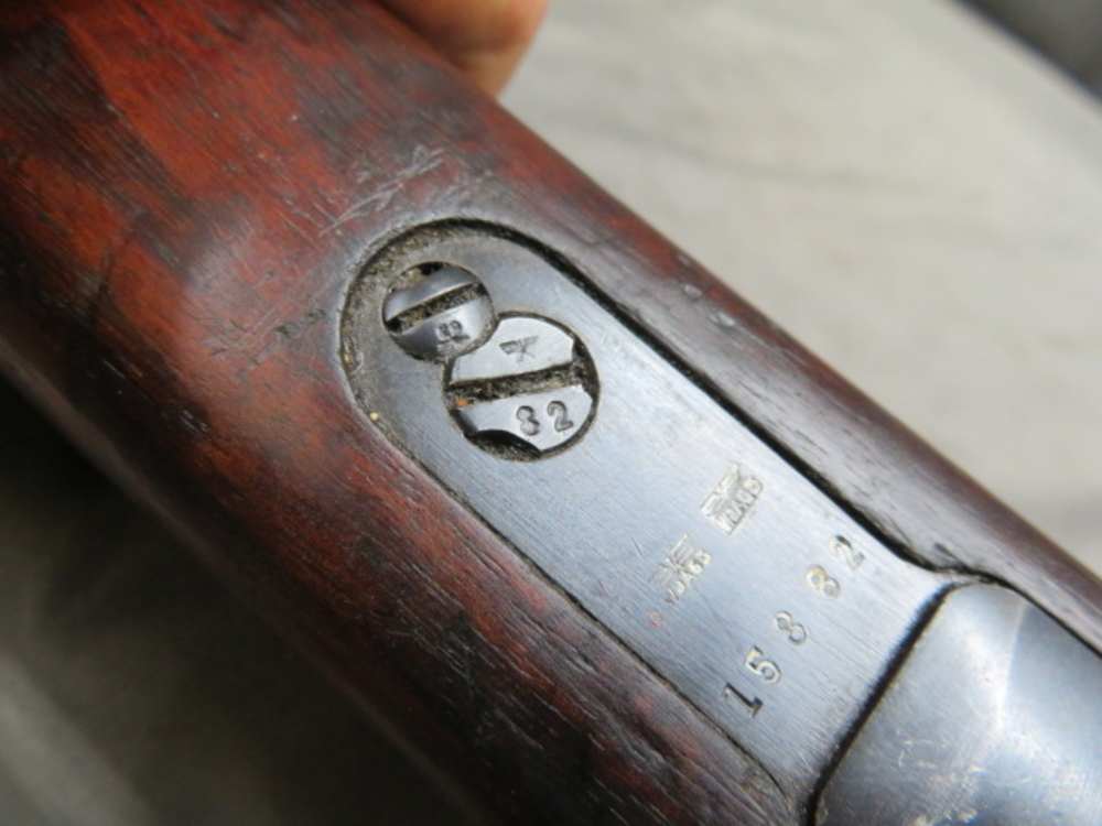 WWII PORTUGUESE MODEL 1937 M/937 MAUSER RIFLE-NICE CREST & STOCK-MATCHING-img-14