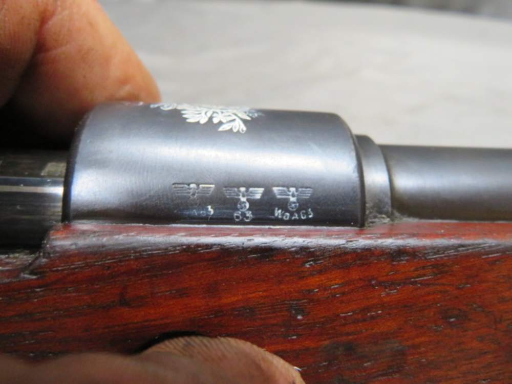 WWII PORTUGUESE MODEL 1937 M/937 MAUSER RIFLE-NICE CREST & STOCK-MATCHING-img-7