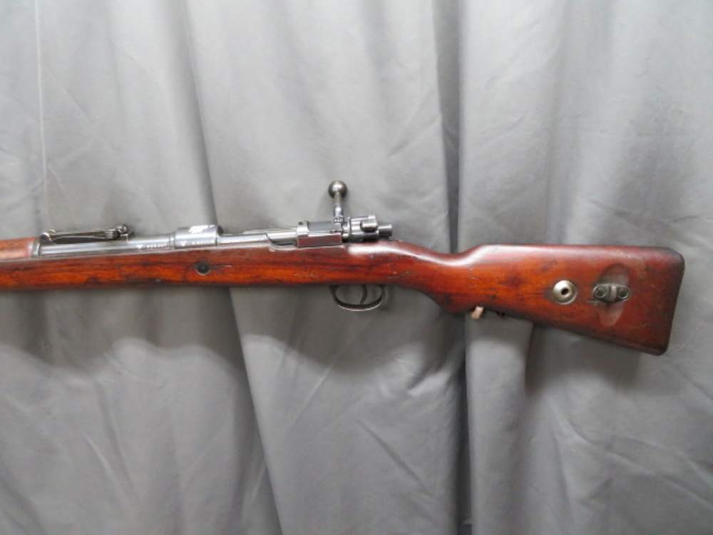 WWII PORTUGUESE MODEL 1937 M/937 MAUSER RIFLE-NICE CREST & STOCK-MATCHING-img-6