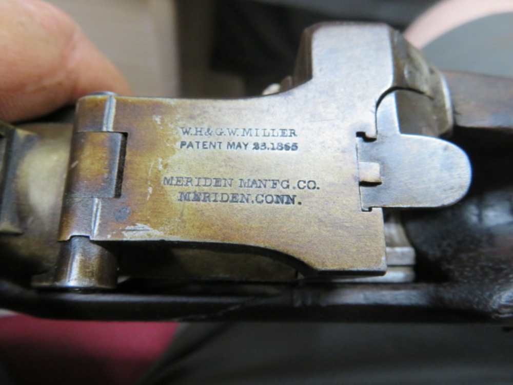 ANTIQUE MILLER CARTRIDGE CONVERSION CIVIL WAR US M1861 SPRINGFIELD RIFLE-img-10