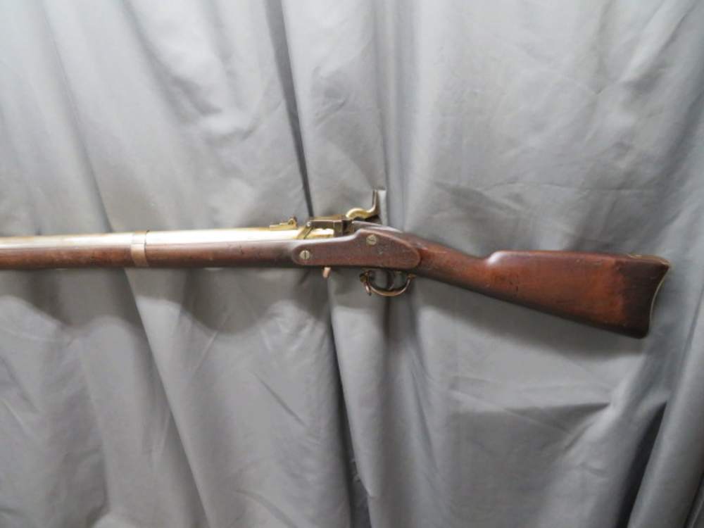 ANTIQUE MILLER CARTRIDGE CONVERSION CIVIL WAR US M1861 SPRINGFIELD RIFLE-img-5