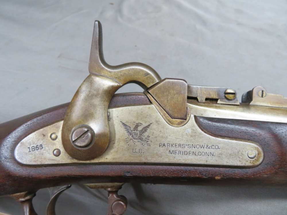 ANTIQUE MILLER CARTRIDGE CONVERSION CIVIL WAR US M1861 SPRINGFIELD RIFLE-img-6