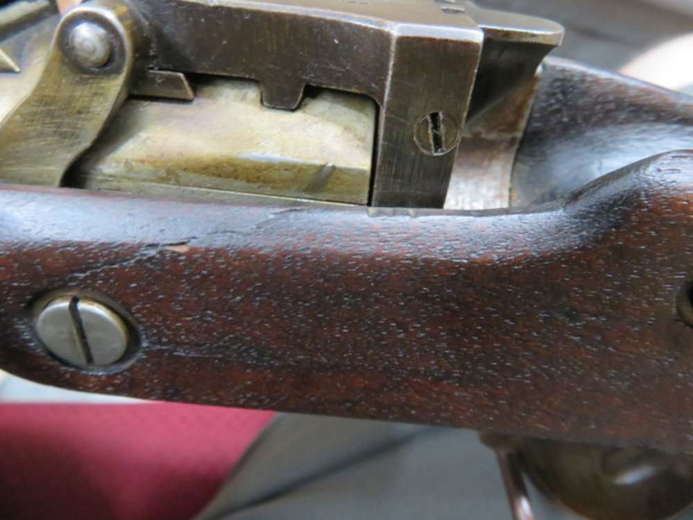 ANTIQUE MILLER CARTRIDGE CONVERSION CIVIL WAR US M1861 SPRINGFIELD RIFLE-img-15