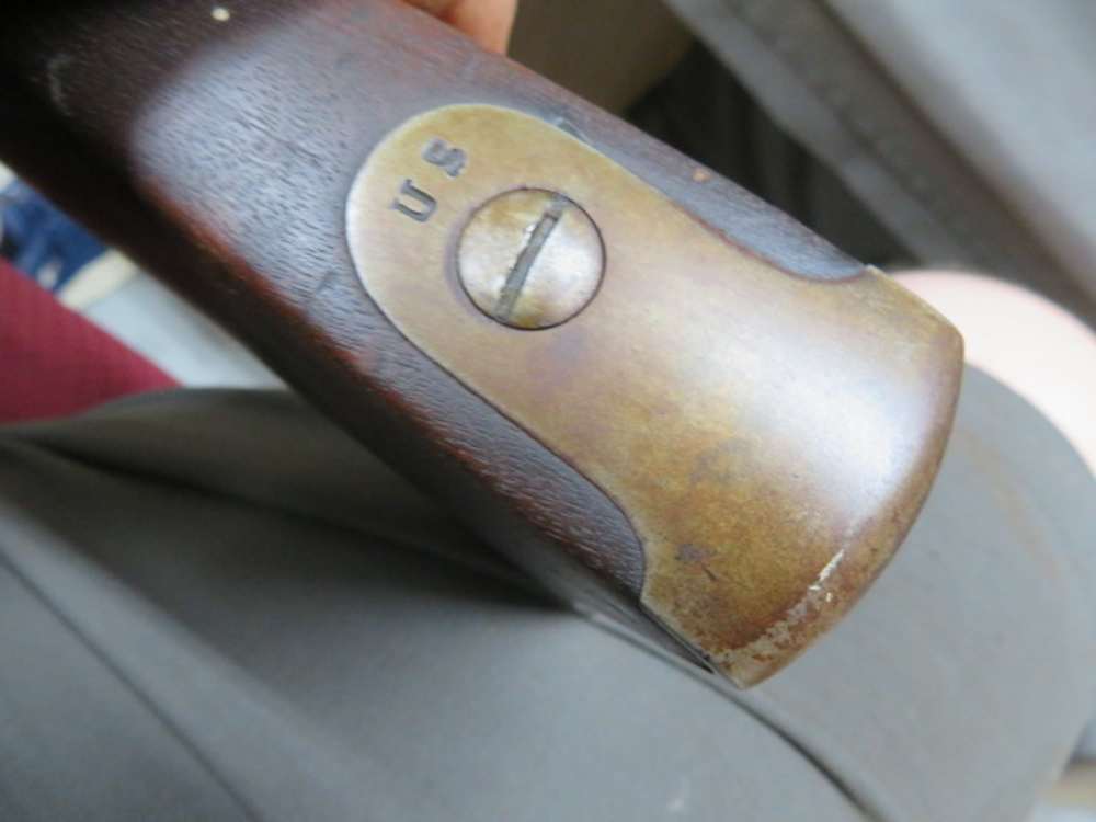 ANTIQUE MILLER CARTRIDGE CONVERSION CIVIL WAR US M1861 SPRINGFIELD RIFLE-img-18