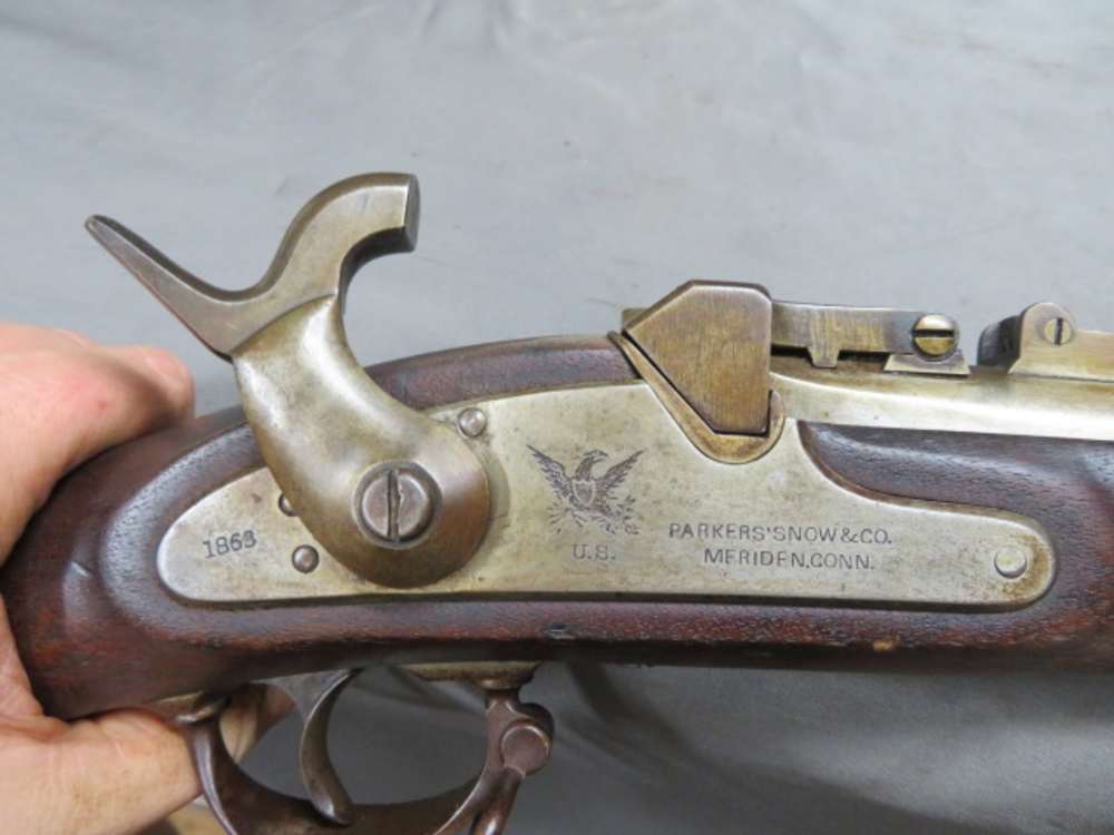 ANTIQUE MILLER CARTRIDGE CONVERSION CIVIL WAR US M1861 SPRINGFIELD RIFLE-img-9