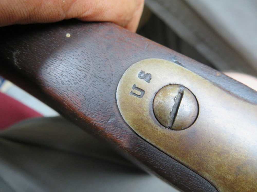 ANTIQUE MILLER CARTRIDGE CONVERSION CIVIL WAR US M1861 SPRINGFIELD RIFLE-img-19