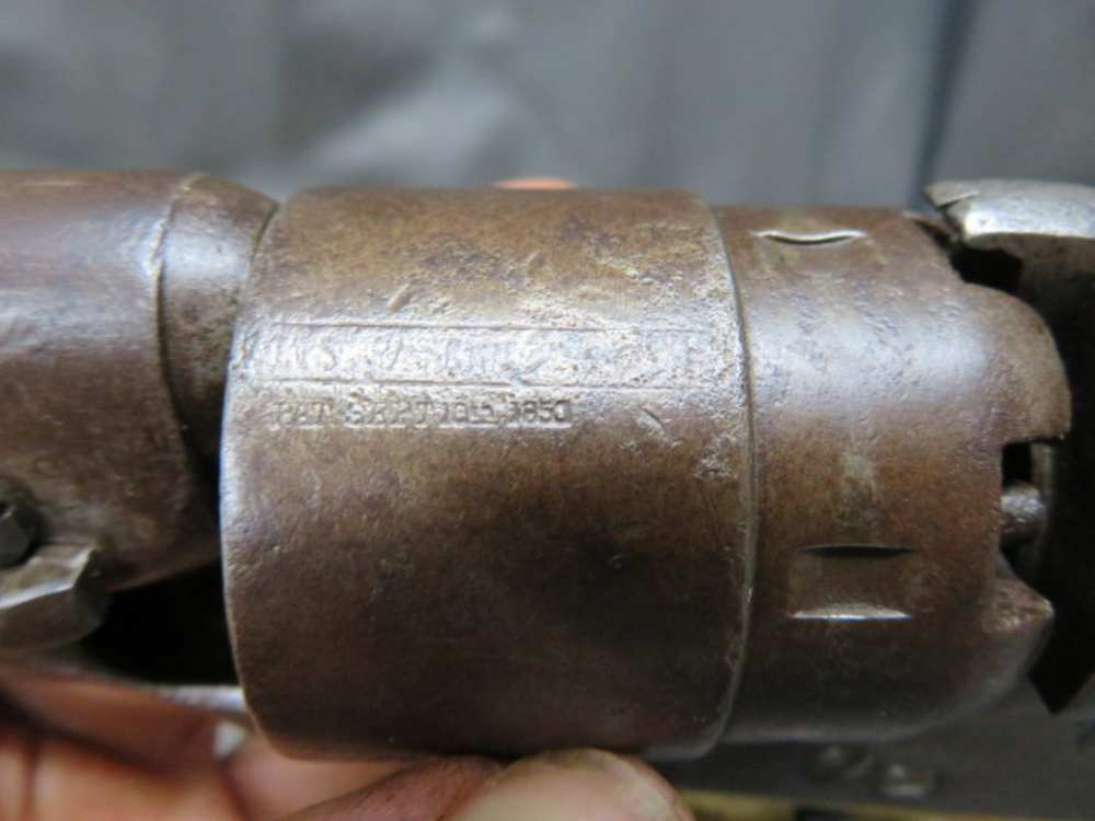 CIVIL WAR COLT MODEL 1860 ARMY REVOLVER-MADE 1862-US ARMY ISSUED-img-7