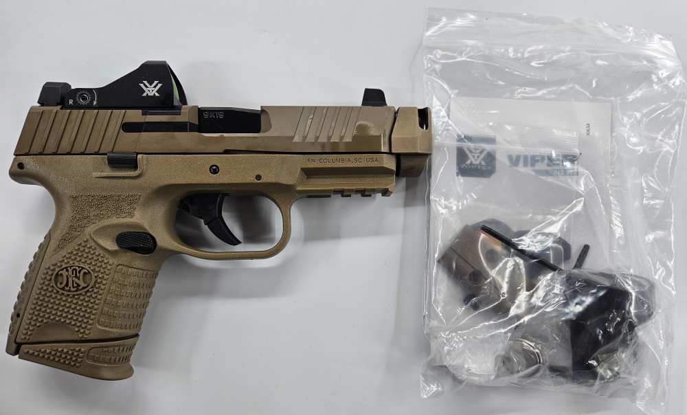FN 66101794 509 MRD Compensated Compact 9mm 15+1 4.02" VORTEX VIPER Red Dot-img-2