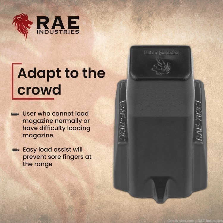 RAEIND SMITH & WESSON M&P 9MM .357 & .40 MAGAZINE SPEED LOADER-img-1