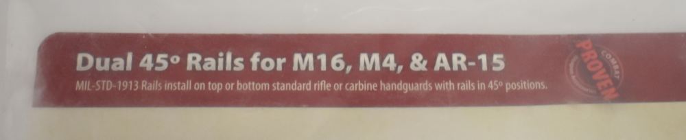 FAB Defense / Mako Group DPR16/4 Dual 45 Degree Rails for M16, M4 & AR-15-img-8