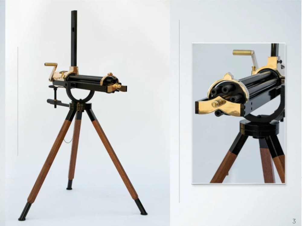 Battery Gun Company 1862 Gatling Gun-img-2