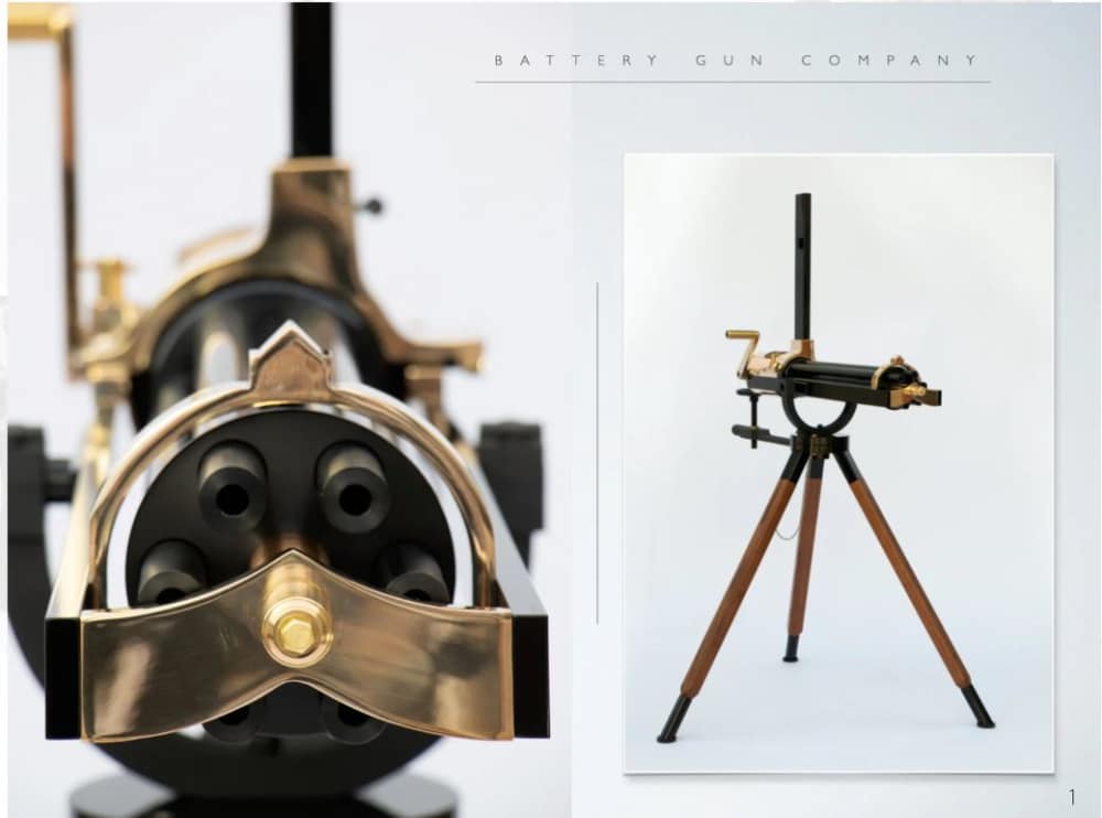 Battery Gun Company 1862 Gatling Gun-img-1