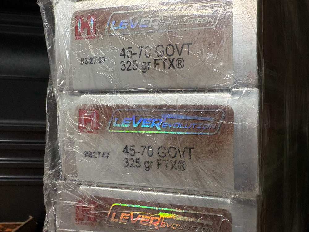 Hornady LEVERevolution 45-70 Govt 325GR FTX 100rds-img-1