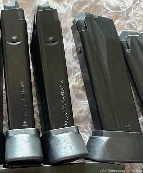 3 Heckler & Koch HK45C 10 Round Magazines -Functions in HK45C, USPc 45-img-1