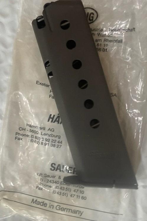 SIGARMS - SIG ARMS P220 .45 ACP 7 Round American or European Release P220EU-img-1