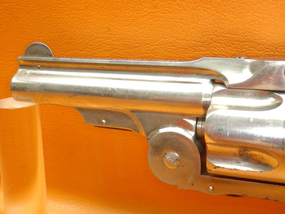 Nice S&W 38 Single Action 1st Model "Baby Russian" .38 S&W 3.25" Bbl Nickel-img-22