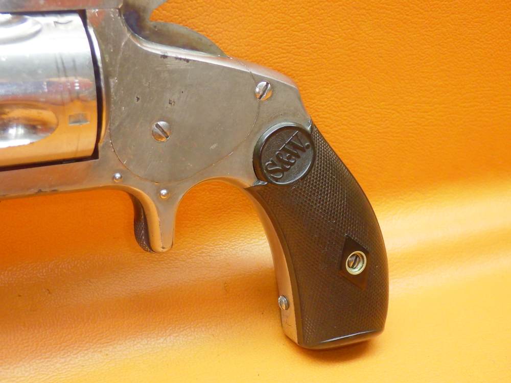 Nice S&W 38 Single Action 1st Model "Baby Russian" .38 S&W 3.25" Bbl Nickel-img-20