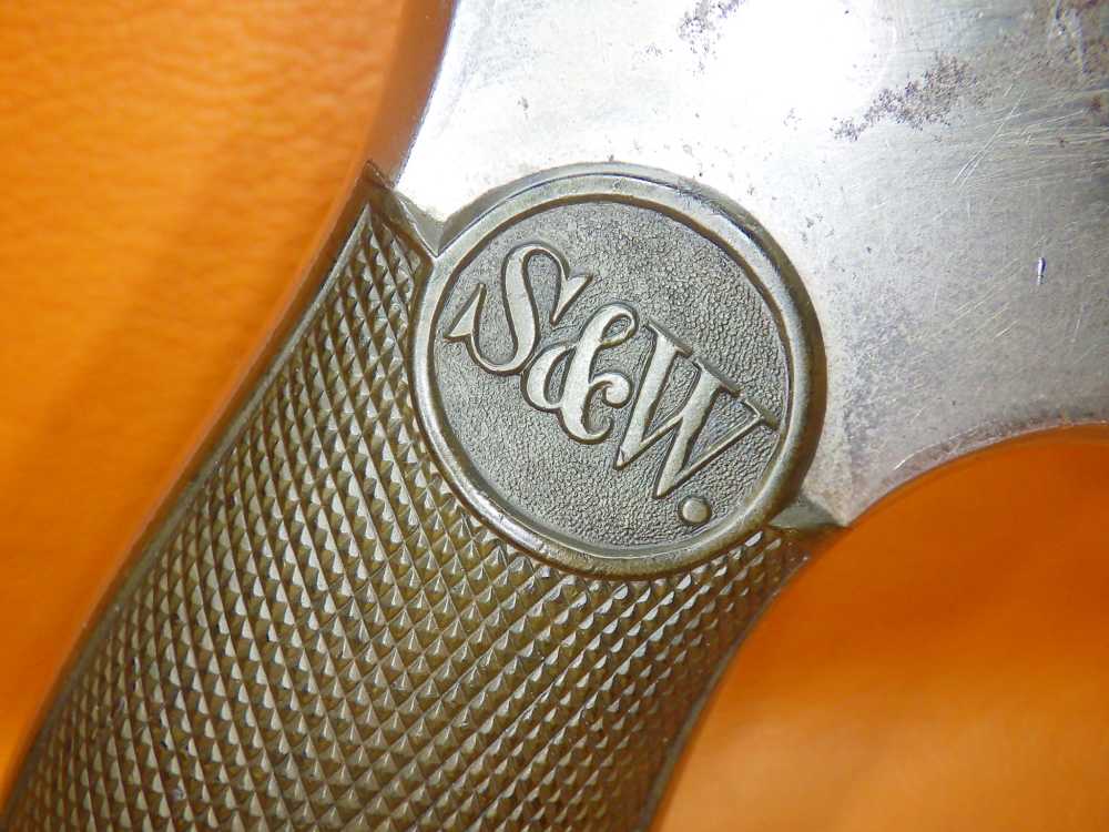 Nice S&W 38 Single Action 1st Model "Baby Russian" .38 S&W 3.25" Bbl Nickel-img-7