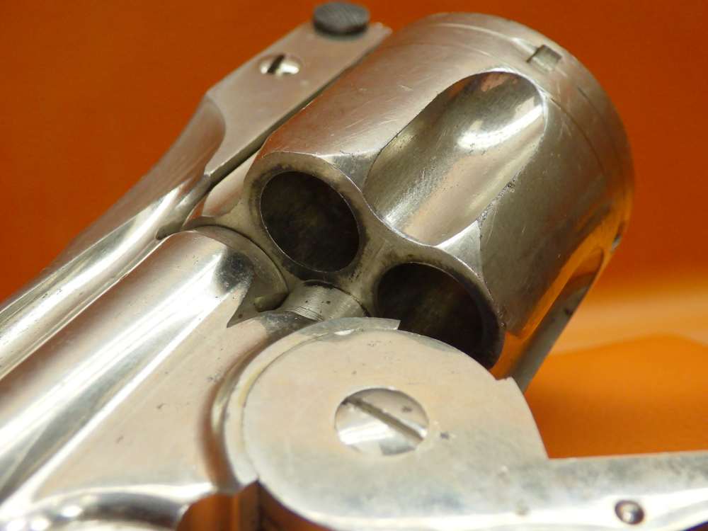 Nice S&W 38 Single Action 1st Model "Baby Russian" .38 S&W 3.25" Bbl Nickel-img-32