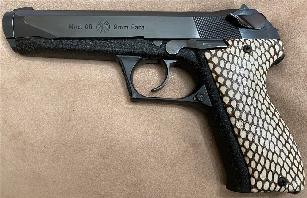 Genuine Cobra Grips for Steyr GB 9mm Pistol With New Grip Screws-img-2