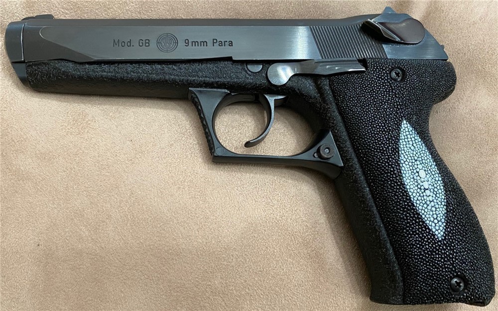 Genuine Black Stingray Grips for Steyr GB With New Grip Screws-img-2