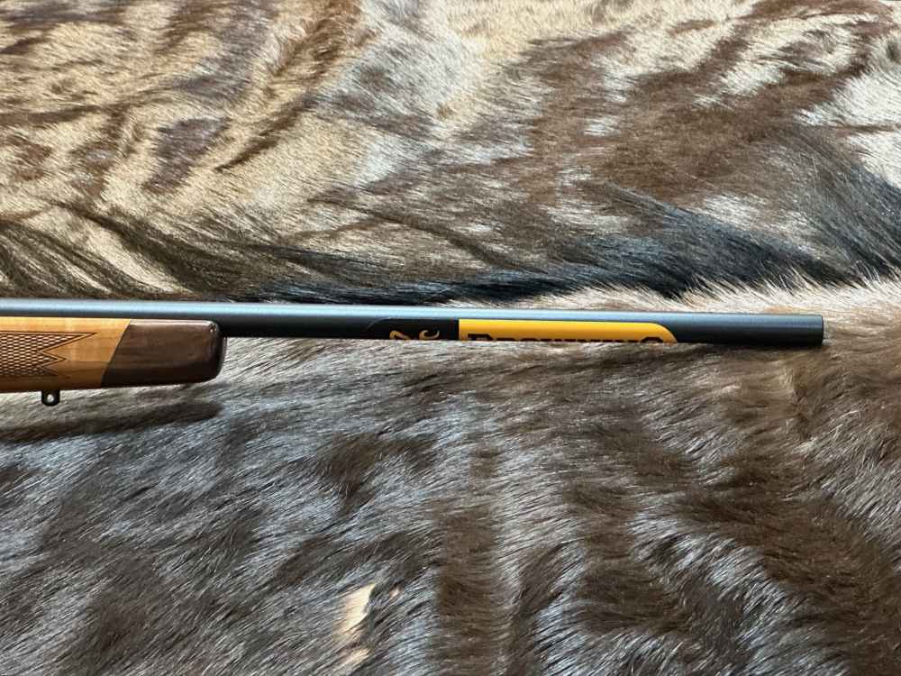 LIMITED EDITION BROWNING X-BOLT 2 HUNTER MAPLE 308 WIN 22" GREAT WOOD-img-5