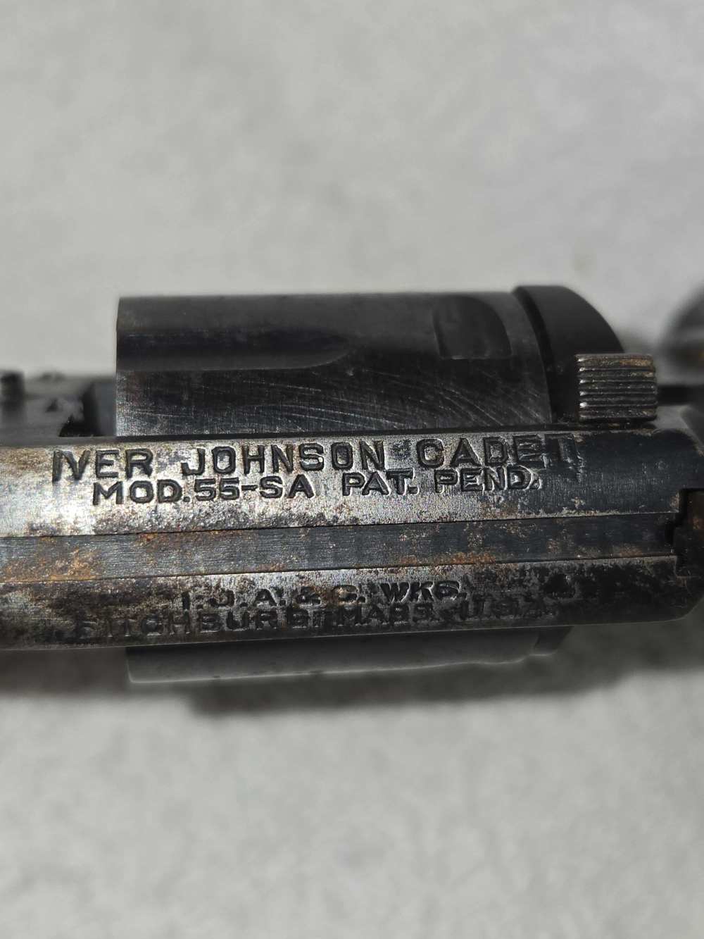 IVER JOHNSON 55 S-A .38 S&W CADET WITH BOX-img-6