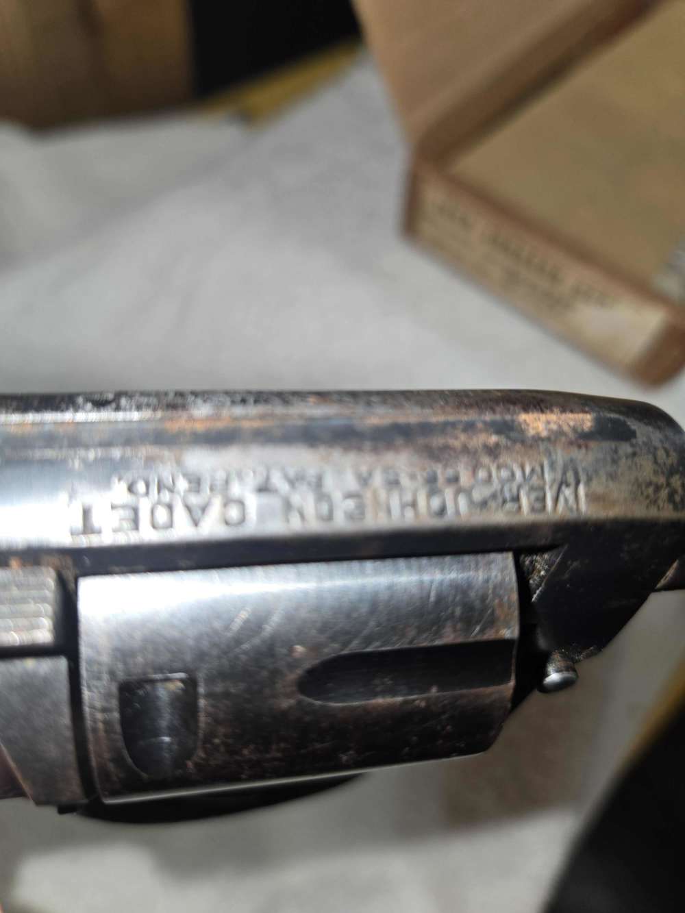 IVER JOHNSON 55 S-A .38 S&W CADET WITH BOX-img-23