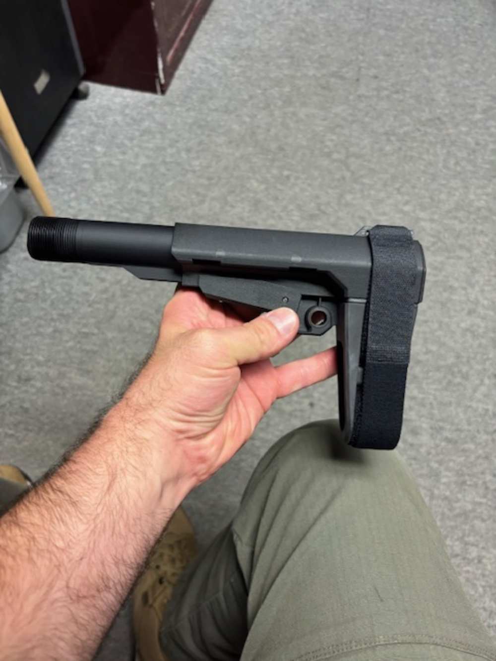 SB TACTICAL SBA3 PISTOL STABILIZING BRACE W/ MIL-SPEC BUFFER TUBE -img-1