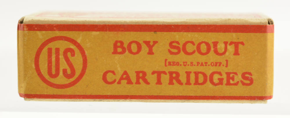 Very Rare Sealed! US Cart. Co. Boy Scout 22 Short Ammo Lowell, Mass Circa 1-img-1
