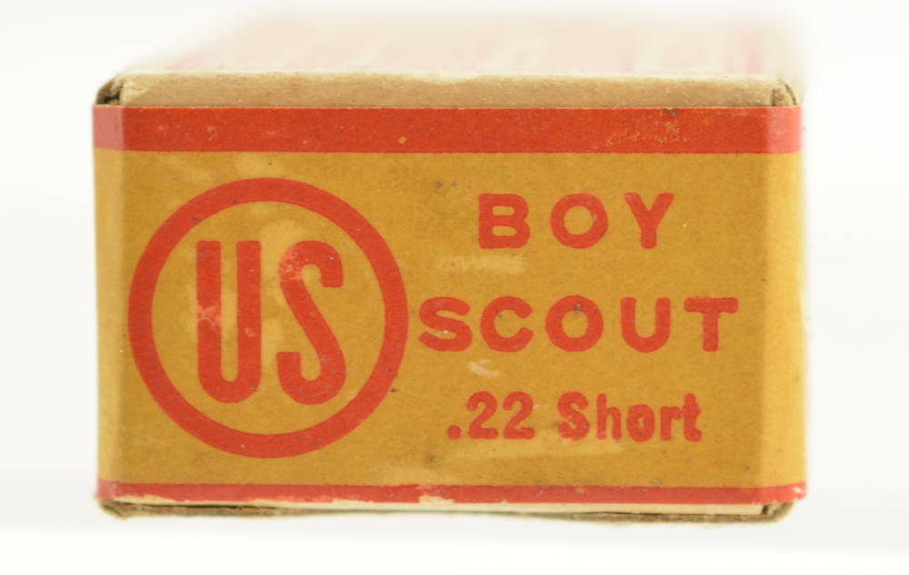Very Rare Sealed! US Cart. Co. Boy Scout 22 Short Ammo Lowell, Mass Circa 1-img-2