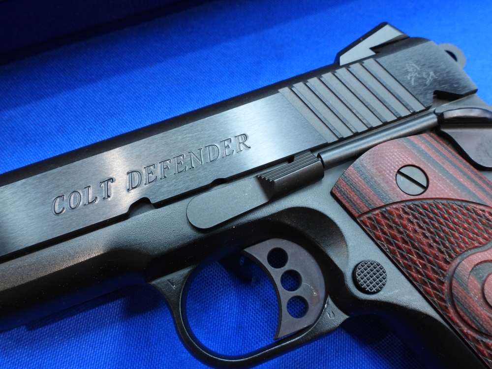 Colt Defender Model 1911 Pistol 9MM Compact 3" Single Action NIGHT SIGHT SA-img-3