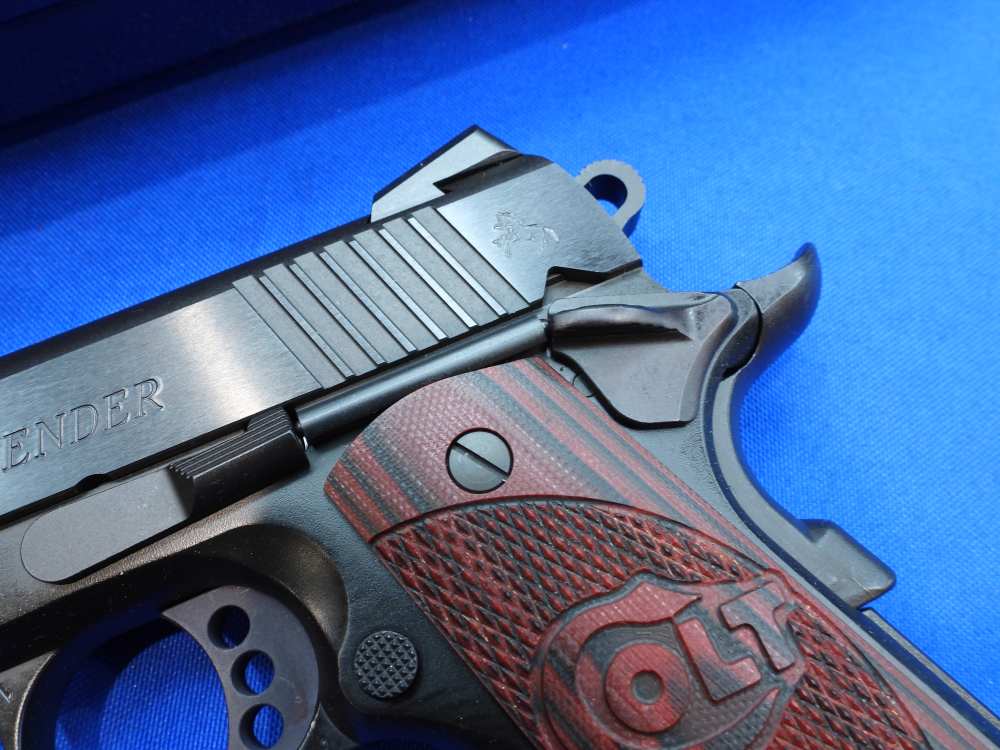 Colt Defender Model 1911 Pistol 9MM Compact 3" Single Action NIGHT SIGHT SA-img-4