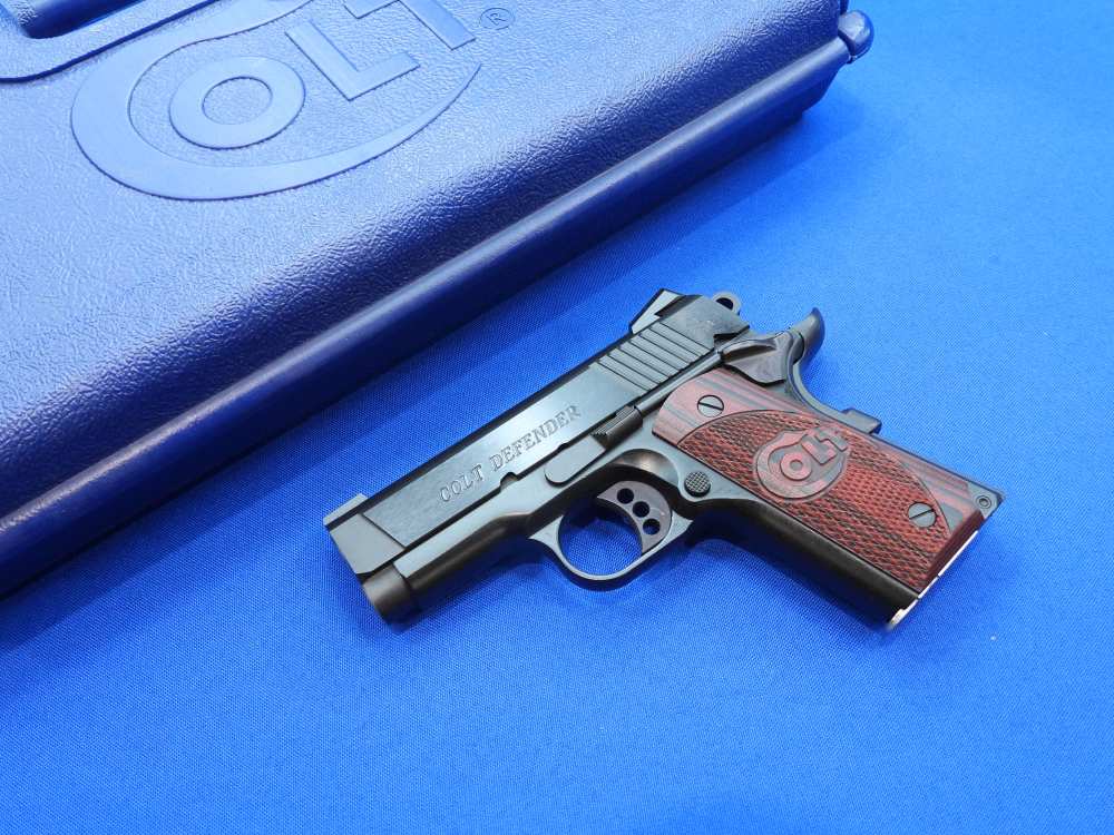 Colt Defender Model 1911 Pistol 9MM Compact 3" Single Action NIGHT SIGHT SA-img-0