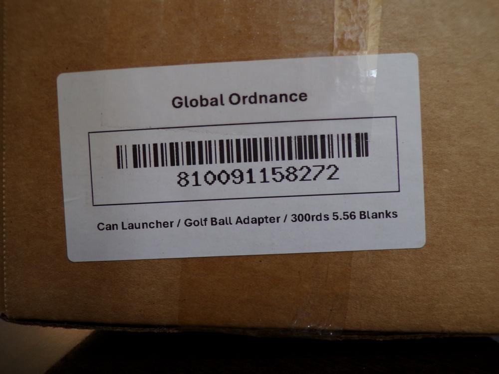 Global Ordnance Can Launcher Golf Ball Adapter 300rds 5.56 Blanks-img-8