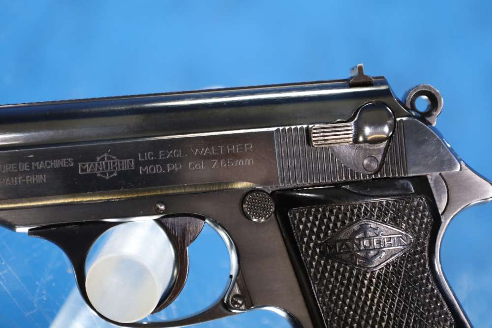 Manurhin PP 7.65 / 32 ACP Made in France C&R Eligible Walther-img-7